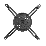 Suport pentru tavan Gembird CM-B-01, Negru - Image 2