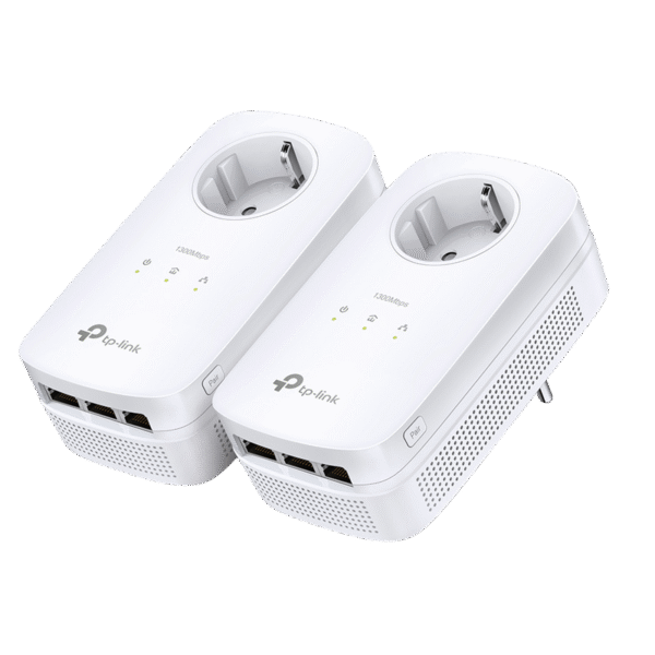 Powerline Adapter  TP-LINK TL-PA8030P KIT, AV1300, 1300 Mbps, Alb