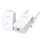 Wi-Fi + Powerline adapter MERCUSYS MP510 KIT, AV1000, 1000 Mbps, Alb