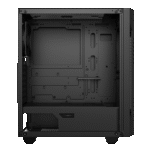Carcasă PC Gamemax Fortress TG, Midi-Tower, Fără PSU, Negru - imagine 9