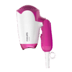 Uscător de păr compact Philips DryCare Essential BHD003/00, 1400 W, Alb | Roz - Image 4