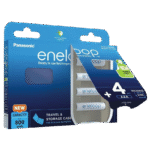 AA  Eneloop 2000mAh, Blister*4, Panasonic, with Batterybox, BK-3MCDE/4CP+case - Image 4