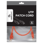Patch cord Cablexpert PP6U-0.5M/R, Cat6 UTP, 0,5m, Roșu - imagine 6
