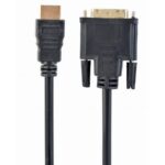 Cablu Video Cablexpert CC-HDMI-DVI-15, HDMI (M) - DVI-I (M), 4,5m, Negru - Image 8