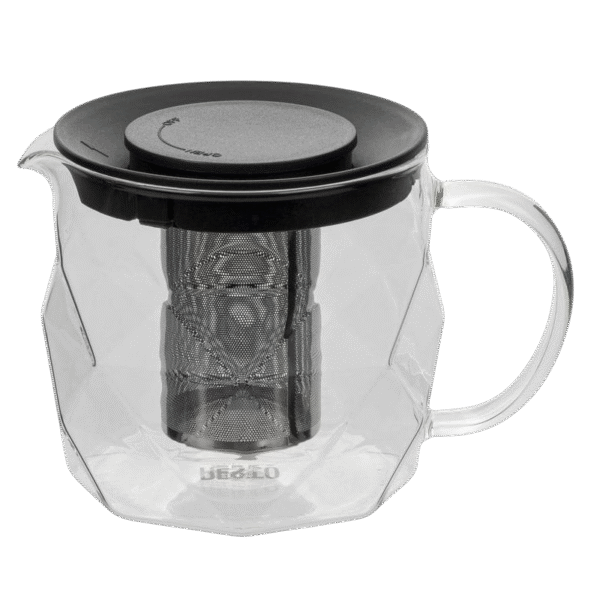 Ceainic cu infuzor RESTO 90516, 1L, Negru