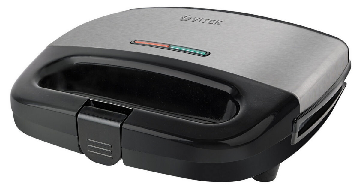 Aparat pentru sandwich VITEK VT-7147, Negru | Argintiu - Image 3