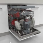 Mașină de spălat vase Sharp QWNI1EI45EXEU, Alb - imagine 15