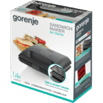 Aparat pentru sandwich multifunctional Gorenje SM703GCB, Negru - imagine 3