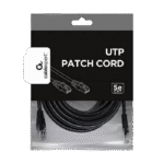 10m, Patch Cord  Black, PP12-10M/BK, Cat.5E, Cablexpert, molded strain relief 50u" plugs - Image 3