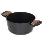 Cratiță RESTO 93187, 2.6L, 20cm, Negru, Maro - Image 7