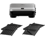 Aparat pentru sandwich multifunctional Braun SM5005 SILVBK, Negru | Argintiu - Image 2