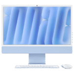 Computer All-in-One Apple iMac A3137, 24", M4 with 10-core CPU and 10-core GPU, 16GB/512GB, macOS Sequoia, Albastru