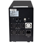 Sursă de alimentare neîntreruptibilă PCM BNT-1200AP, Linear-interactiv, 1200VA, Turn - Image 6