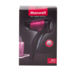 Uscător de păr compact Maxwell MW-2007, 1200 W, Negru | Roz - Image 12