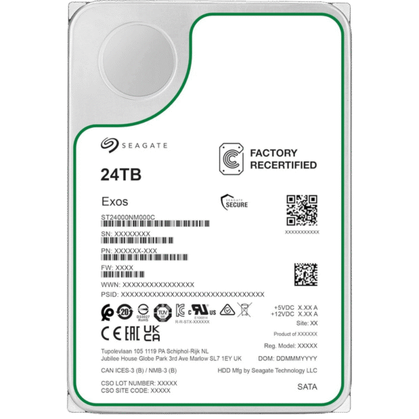 Unitate HDD Seagate Exos, 3.5", 24 TB <ST24000NM000C-FR>