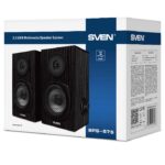Boxe pentru calculator 2.0 SVEN SPS-575, Negru - imagine 8