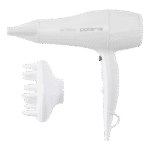 Uscător de păr Polaris PHD2250TDi, 2200W, Alb