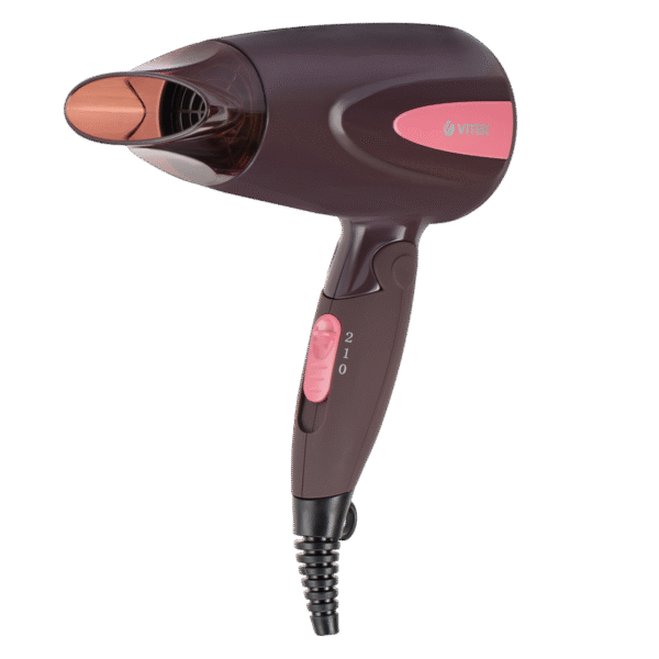 Uscător de păr compact VITEK VT-2261, 1300 W, Bordo