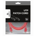 3m, Patch Cord  Pink, PP12-3M/RO, Cat.5E, Cablexpert, molded strain relief 50u" plugs - Image 2