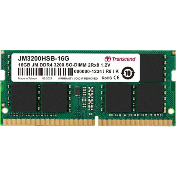 Memorie RAM Transcend JM3200HSB-16G, DDR4 SDRAM, 3200 MHz, 16GB