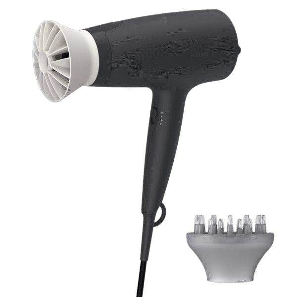 Uscător de păr Philips BHD302/30, 1600 W, Negru