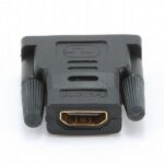 Adaptor Video Cablexpert A-HDMI-DVI-2, HDMI (F) - DVI-I (M), Negru - imagine 5