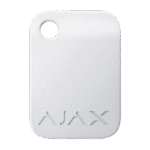 Cheia de securitate fără contact Ajax Tag, Alb