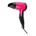Uscător de păr compact Maxwell MW-2007, 1200 W, Negru | Roz - Image 3