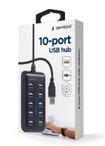 Adaptor Hub Gembird UHB-U2P10P-01, Negru - imagine 9