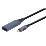 Adaptor USB APC Electronic A-USB3C-DPF-01, USB Type-C - DisplayPort (M), 0,15m, Gri - Image 3