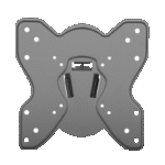 Suport fixat pe perete Gembird WM-42F-03, Negru - Image 7