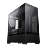 Carcasă PC Gamemax Vista M, Midi-Tower, Fără PSU, Negru
