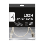 Cat.6A SFTP   0.5m, Grey, Copper, PP6A-LSZHCU-0.5M, Cablexpert, Low Smoke Zero Halogen (LSZH) - imagine 2