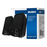 Boxe pentru calculator 2.0 SVEN "312", Negru - Image 2