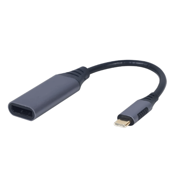 Adaptor USB APC Electronic A-USB3C-DPF-01, USB Type-C - DisplayPort (M), 0,15m, Gri