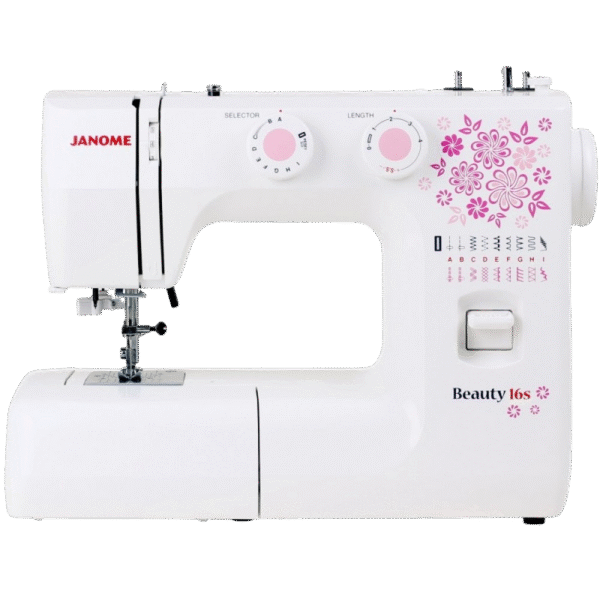 Mașină de cusut JANOME Beauty 16s, Alb