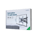 Suport TV de perete Gembird WM-75ST-01, Negru - Image 5