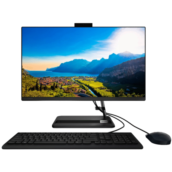 Computer All-in-One Lenovo IdeaCentre AIO 3 24ALC6, 23,8", AMD Ryzen 7 7730U, 16GB/512GB, Fără SO, Negru