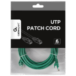 Patch cord Cablexpert PP6U-5M/G, Cat6 UTP, 5m, Verde - Image 6