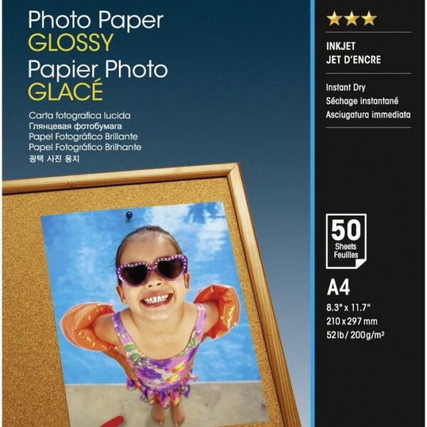 Hârtie fotografică Epson Photo Paper Glossy, A4