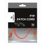 Patch cord Cablexpert PP22-1M/R, Cat5e FTP, 1m, Roșu - Image 5