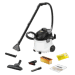 Aspirator Karcher SE 5 + Aspirator Manual CVH 2, Alb