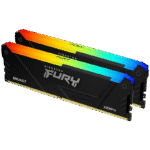 Memorie RAM Kingston FURY Beast RGB, DDR4 SDRAM, 3600 MHz, 16GB, KF436C17BB2AK2/16