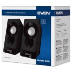Boxe pentru calculator 2.0 SVEN "300", Negru - imagine 7