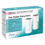 Sistem Wi-Fi Mesh TP-LINK Deco E4 (2-pack), Alb - imagine 5