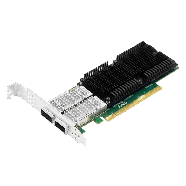 Intel Server Adapter E810-CAM2,  PCIe 4.0 x16 Dual QSFP28 Port 100G