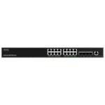 Comutator PoE Grandstream GWN7812P, 16x IEEE 802.3af/at - imagine 2