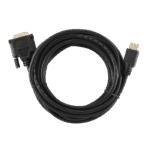 Cablu Video Cablexpert CC-HDMI-DVI-15, HDMI (M) - DVI-I (M), 4,5m, Negru - Image 5