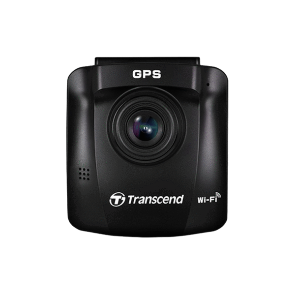 DVR Transcend "DrivePro 250" [64GB microSD, 2K QHD 1440P/60 fps, 140°, F2.0, 2.4" LCD, Wi-Fi, Suctio