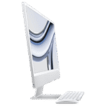 Computer All-in-One Apple iMac A2874, 24", M3 with 8-core CPU and 8-core GPU, 16GB/512GB, macOS Sonoma, Argintiu - Image 2